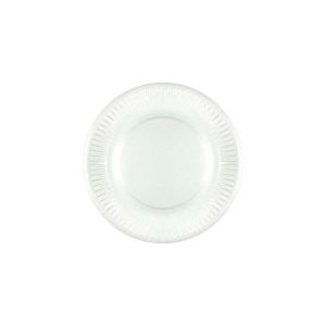 Assiette ronde en carton blanc Ø18 cm (1000 unités)