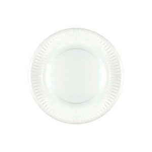 Assiette ronde en carton blanc Ø23 cm (1000 unités)