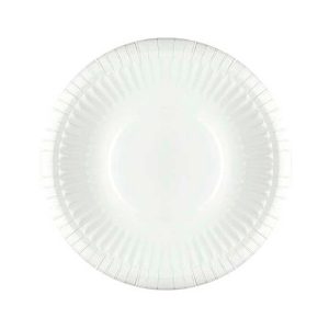 Assiette ronde en carton blanc profond Ø22 cm (240 unités)